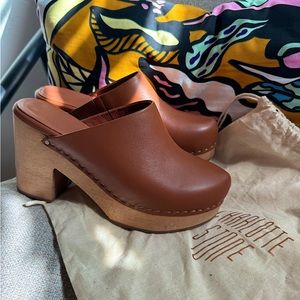 Charlotte Stone Marlo Platforms, Size 9!